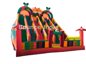 Giant Inflated Mickey Mouse Bouncy Slider for Kids